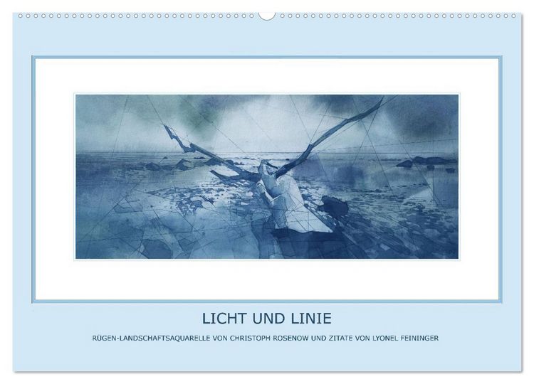 Produktbild: Licht und Linie (Wandkalender 2027 DIN A2 quer), CALVENDO Monatskalender