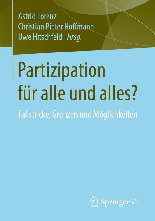 Produktbild: Partizipation f&uuml;r alle und alles?
