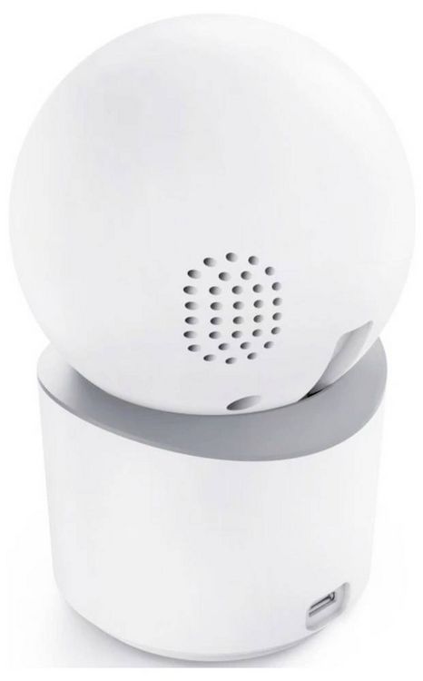 Produktbild: Hama Smarte &Uuml;berwachungskamera, WLAN, innen, Aufzeichnung, schwenkbar, Full-HD 00176652 Kabellos IP &Uuml;berwachungskamera