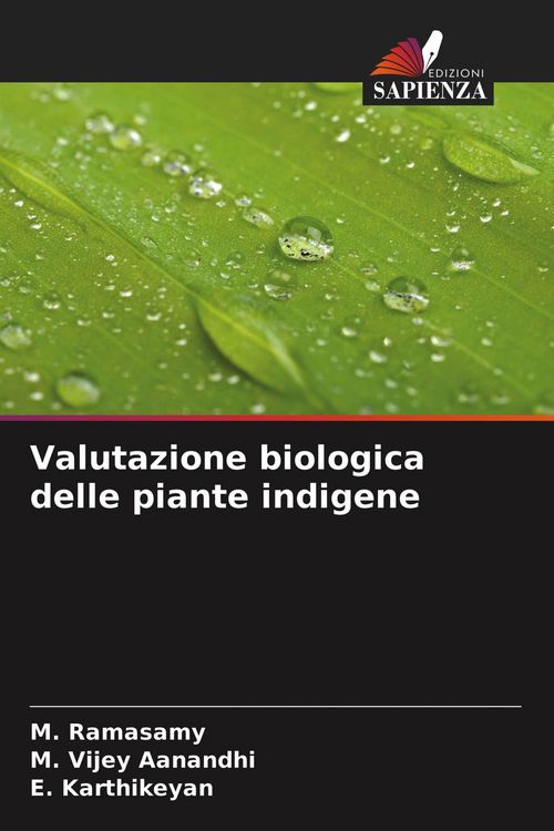Produktbild: Valutazione biologica delle piante indigene