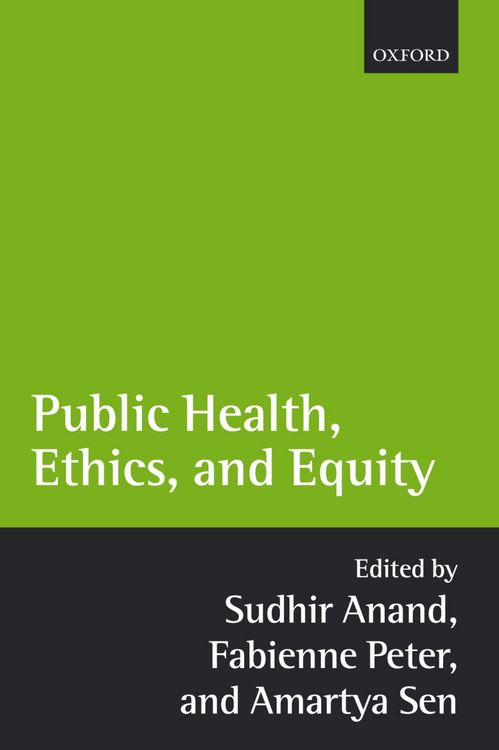 Produktbild: Public Health, Ethics, and Equity