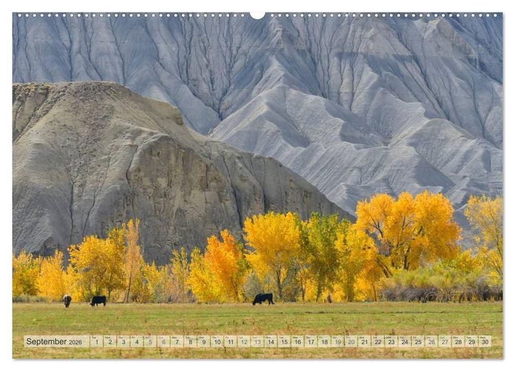 Produktbild: CANYONLAND USA Christian Heeb / UK Version (High Quality Premium Wall Calendar 2026 DIN A2 landscape),CALVENDO 12 Month Wall Calendar