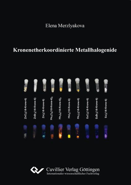 Produktbild: Kronenetherkoordinierte Metallhalogenide