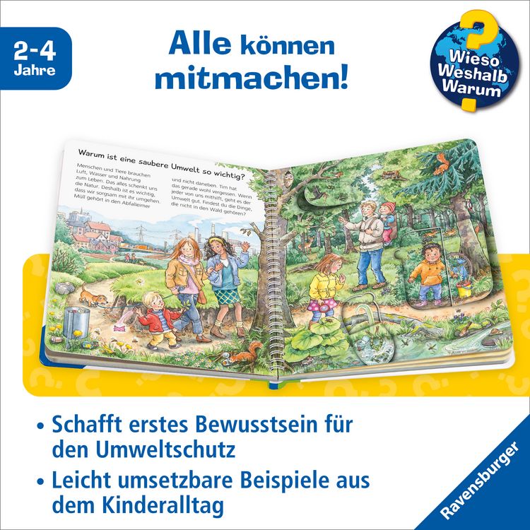 Produktbild: Wieso? Weshalb? Warum? junior (2-4 J.), Band 43 - Wie helfe ich der Umwelt?