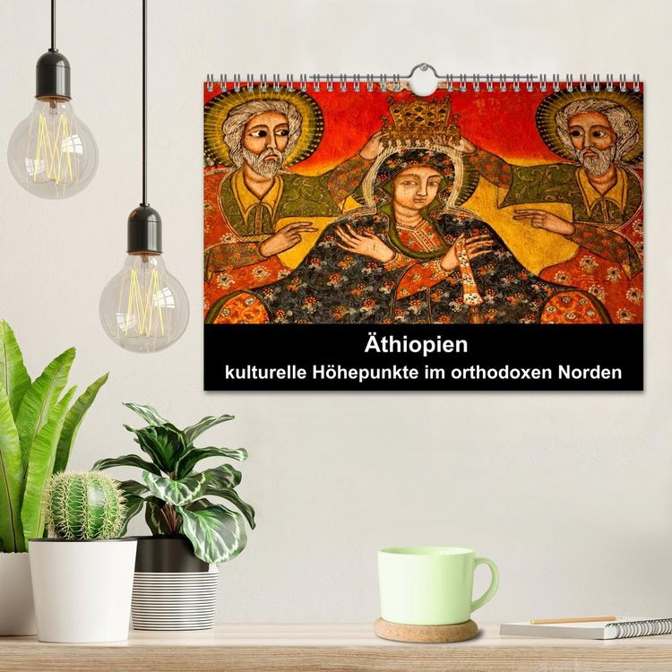 Produktbild: &Auml;thiopien - kulturelle H&ouml;hepunkte im orthdoxen Norden (Wandkalender 2026 DIN A4 quer), CALVENDO Monatskalender