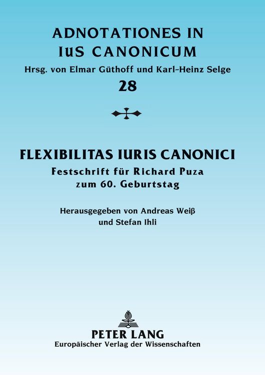 Produktbild: Flexibilitas Iuris Canonici