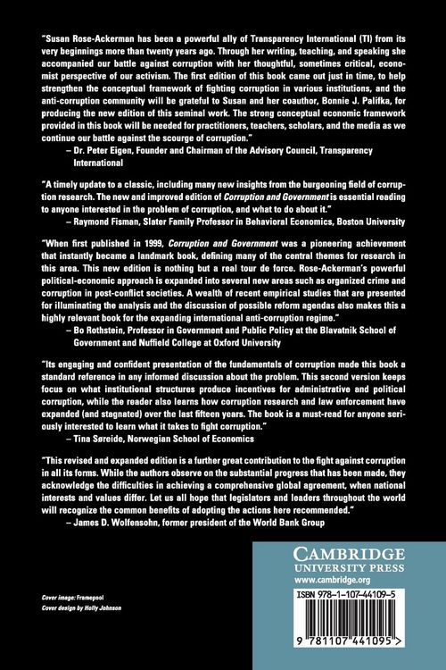 Produktbild: Corruption and Government 2ed