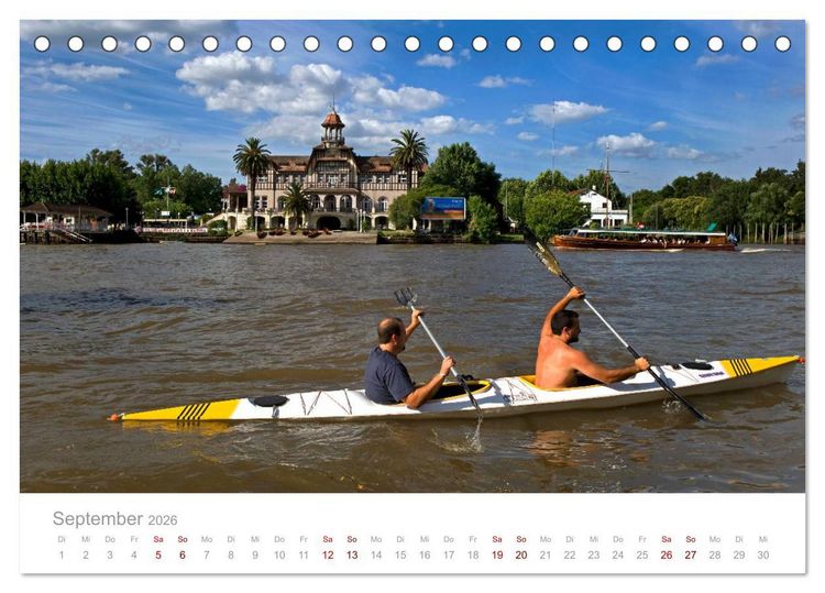 Produktbild: Geliebtes Buenos Aires (Tischkalender 2026 DIN A5 quer), CALVENDO Monatskalender