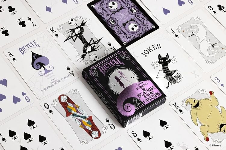 Produktbild: Bicycle Disney - Nightmare before Christmas (Designer Spielkarten Poker, Skat,...)