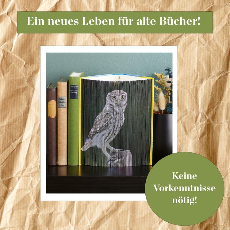 Produktbild: Motivblock - B&uuml;cherkunst mit Fotos. In Streifen geschnittene Fotos in ein Buch geklebt ergeben ein beeindruckendes Bild