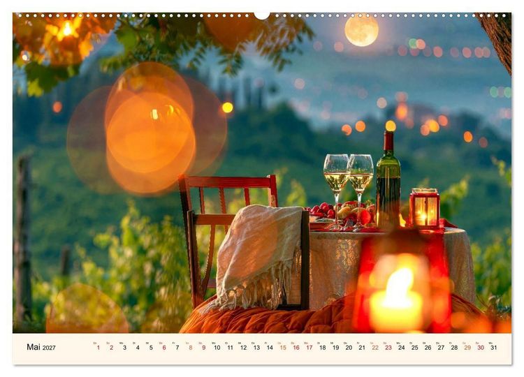 Produktbild: Wein - Tradition &middot; Kellerkunst &middot; Herkunft (hochwertiger Premium Wandkalender 2027 DIN A2 quer), Kunstdruck in Hochglanz