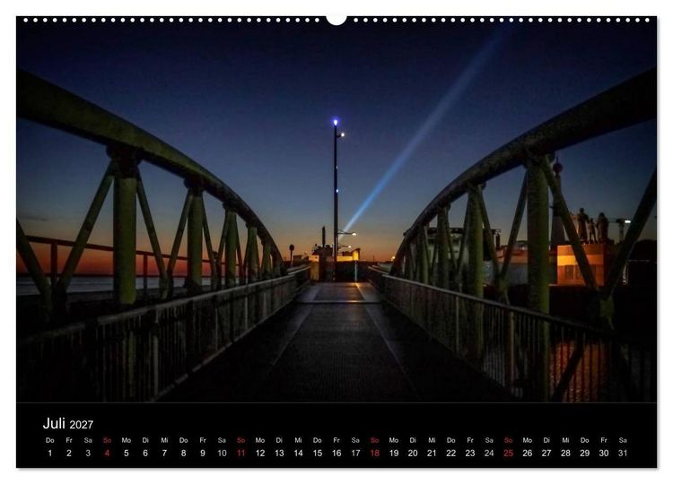 Produktbild: Bremerhaven - Blickpunkte (hochwertiger Premium Wandkalender 2027 DIN A2 quer), Kunstdruck in Hochglanz