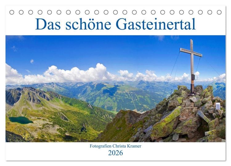 Produktbild: Das sch&ouml;ne Gasteinertal (Tischkalender 2026 DIN A5 quer), CALVENDO Monatskalender