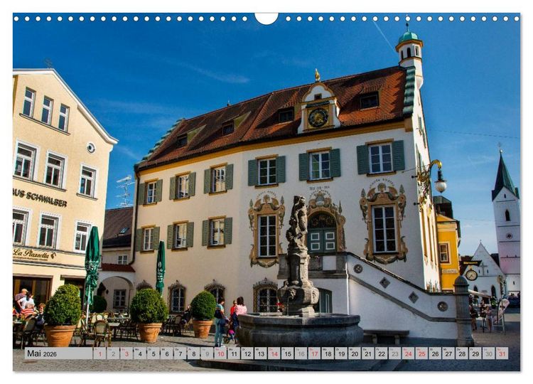 Produktbild: F&uuml;rstenfeldbruck und Umgebung (Wandkalender 2026 DIN A3 quer), CALVENDO Monatskalender