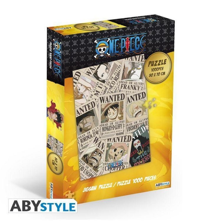 Produktbild: ONE PIECE - Jigsaw puzzle 1000 pieces - Wanted