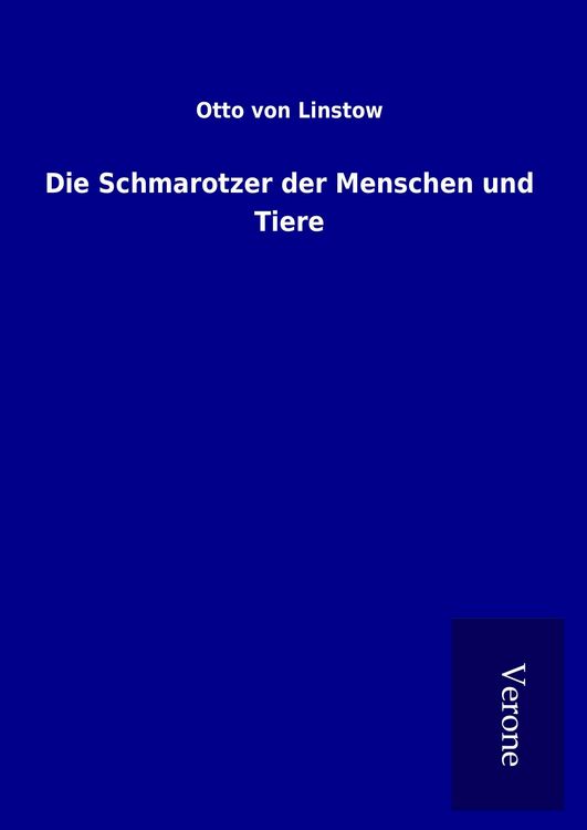 Produktbild: Die Schmarotzer der Menschen und Tiere