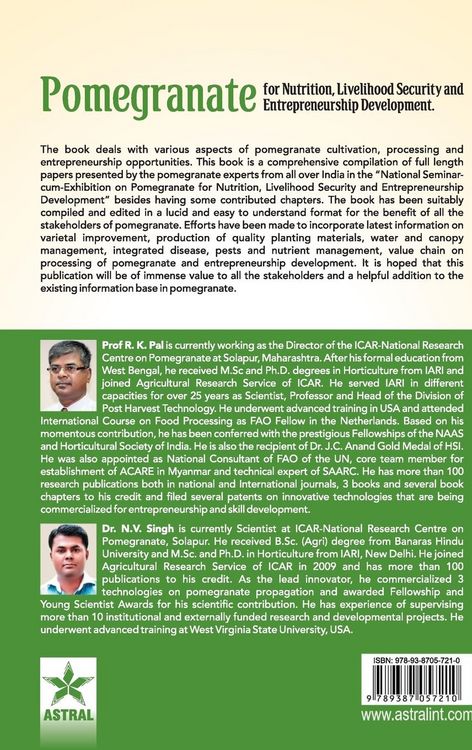 Produktbild: Pomegranate for Nutrition, Livelihood Security and Entrepreneurship Development
