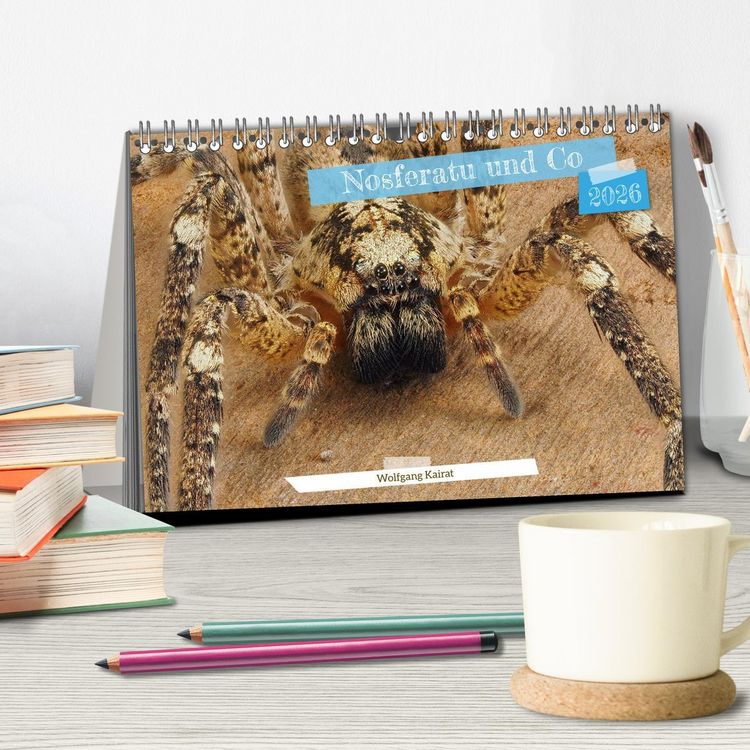Produktbild: Nosferatu und Co. (Tischkalender 2026 DIN A5 quer), CALVENDO Monatskalender