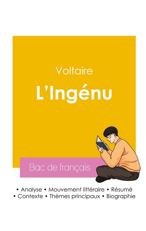 Produktbild: R&eacute;ussir son Bac de fran&ccedil;ais 2026 : Analyse de L'Ing&eacute;nu de Voltaire