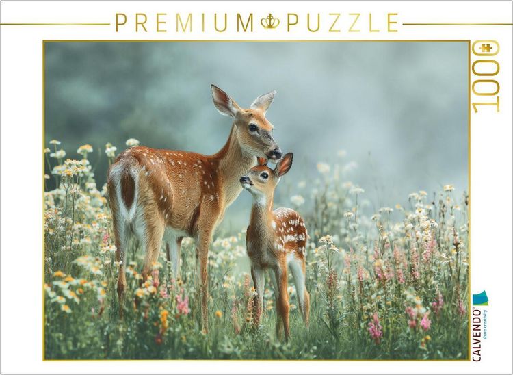 Produktbild: CALVENDO Puzzle Zart wie der Morgenwind | 1000 Teile Lege-Gr&ouml;&szlig;e 64x48cm Foto-Puzzle f&uuml;r gl&uuml;ckliche Stunden