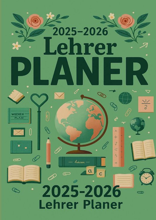 Produktbild: 2025-2026 Lehrer Planer Schulplaner f&uuml;r die Unterrichtsvorbereitung : ideal als Lehrer Geschenk f&uuml;r Lehrerinnen und Lehrer