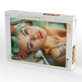 Produktbild: CALVENDO Puzzle Sexy pin-up Girls | 1000 Teile Lege-Gr&ouml;&szlig;e 64x48cm Foto-Puzzle f&uuml;r gl&uuml;ckliche Stunden