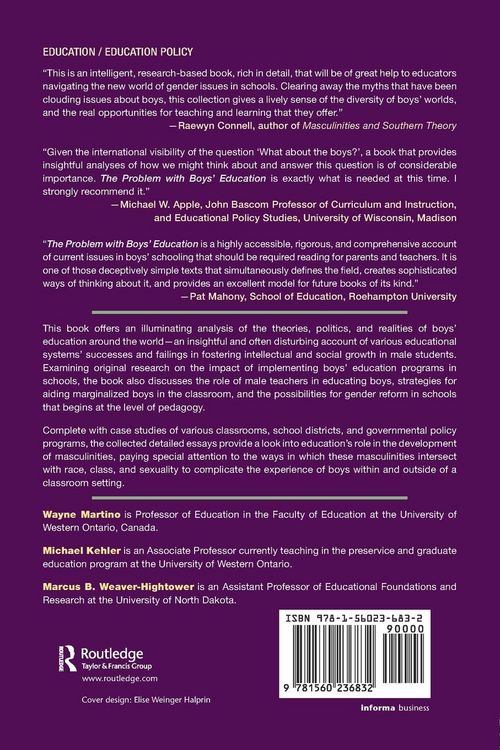 Produktbild: The Problem with Boys' Education