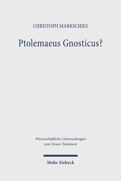Produktbild: Ptolemaeus Gnosticus?