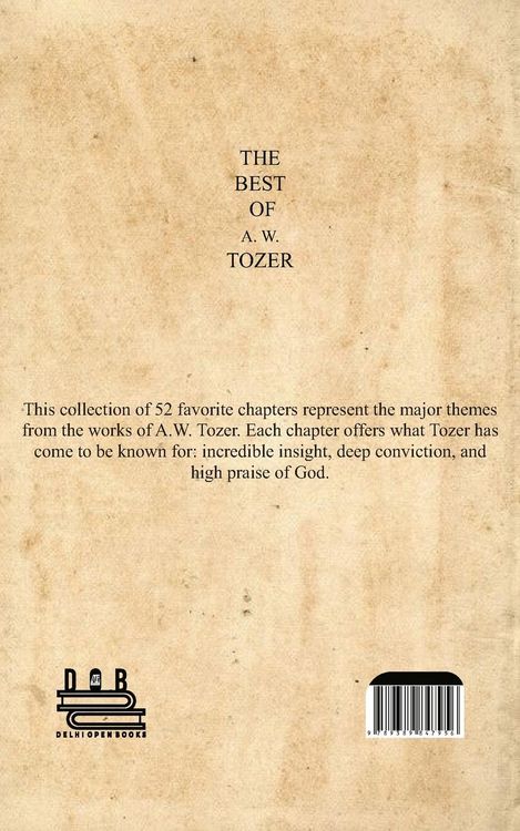 Produktbild: The Best Of A. W. Tozer