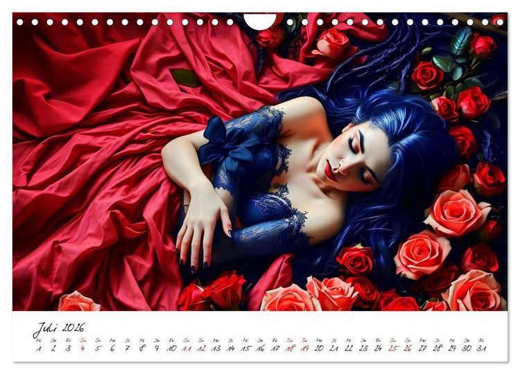 Produktbild: Dunkle M&auml;rchenwelten (Wandkalender 2026 DIN A4 quer), CALVENDO Monatskalender