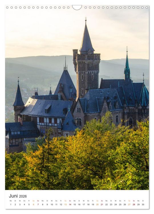 Produktbild: Stadt Wernigerode (Wandkalender 2026 DIN A3 hoch), CALVENDO Monatskalender