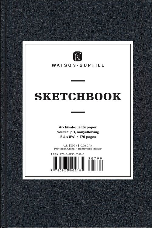 Produktbild: Medium Sketchbook (Black)