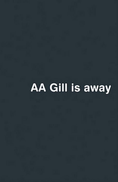 Produktbild: AA Gill is Away