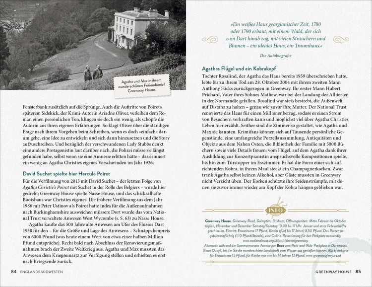 Produktbild: Der inoffizielle Agatha Christie Reisef&uuml;hrer