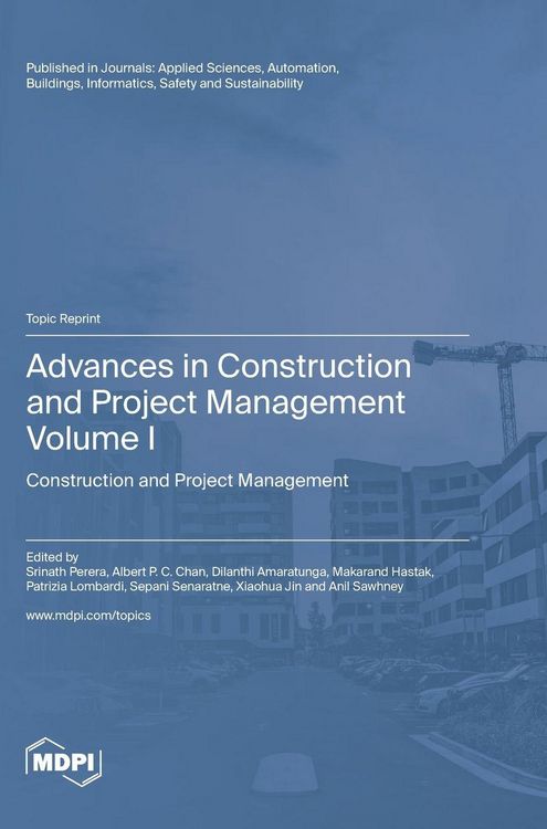 Produktbild: Advances in Construction and Project Management