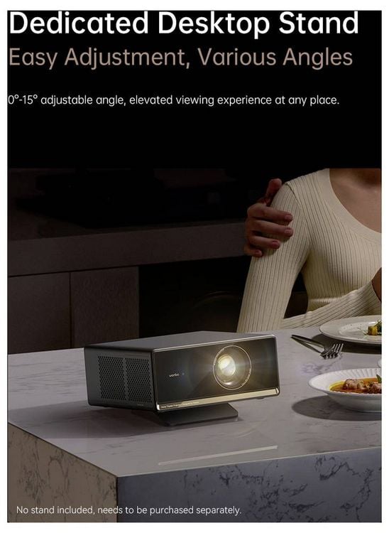 Produktbild: Wanbo Beamer X5 Pro LED 1100 ANSI-Lumen 1920 x 1080 Full HD Full HD, Smart System, integrierte Apps, WLAN, Integrierter Lautsprecher, Autofokus, mit
