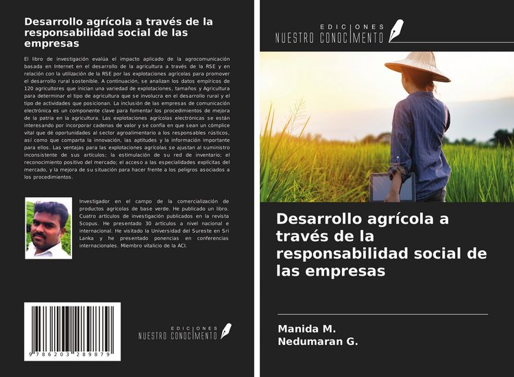 Produktbild: Desarrollo agr&iacute;cola a trav&eacute;s de la responsabilidad social de las empresas