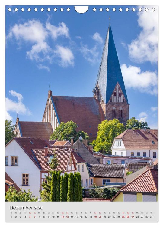 Produktbild: An den gro&szlig;en Seen der Mecklenburgischen Seenplatte (Wandkalender 2026 DIN A4 hoch), CALVENDO Monatskalender