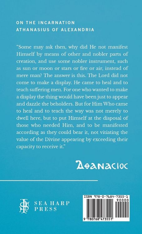 Produktbild: On the Incarnation (Sea Harp Timeless series)