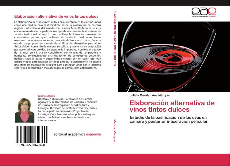 Produktbild: Elaboraci&oacute;n alternativa de vinos tintos dulces