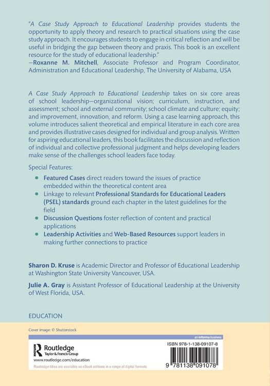 Produktbild: A Case Study Approach to Educational Leadership