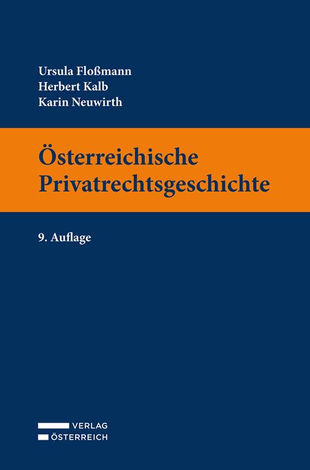 Produktbild: &Ouml;sterreichische Privatrechtsgeschichte