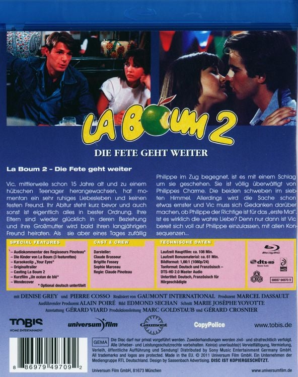 Produktbild: La Boum 2 - Die Fete geht weiter
