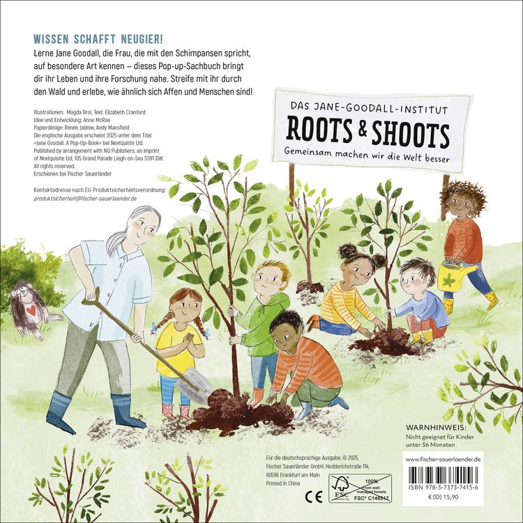 Produktbild: Science Pops: Jane Goodall