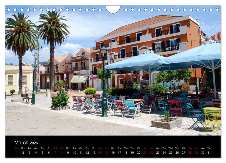 Produktbild: Kefalonia - Dreams of Greece (Wall Calendar 2026 DIN A4 landscape), CALVENDO 12 Month Wall Calendar