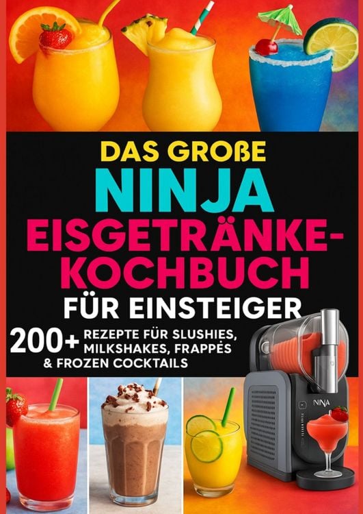 Produktbild: Das gro&szlig;e Ninja Eisgetr&auml;nke-Kochbuch f&uuml;r Einsteiger[FARBAUSGABE]