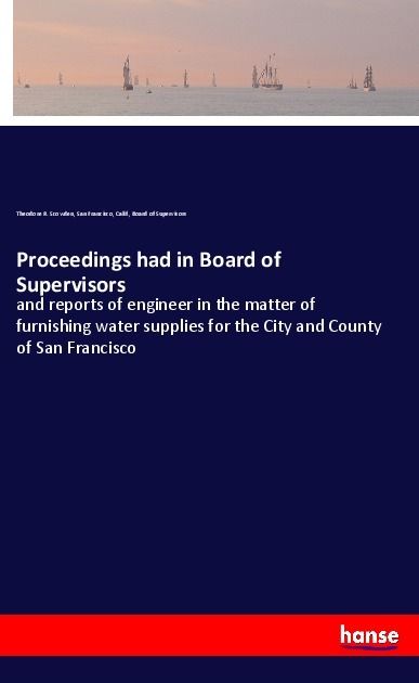 Produktbild: Proceedings had in Board of Supervisors
