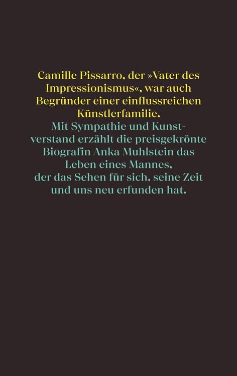 Produktbild: Camille Pissarro oder Von der Kühnheit zu malen