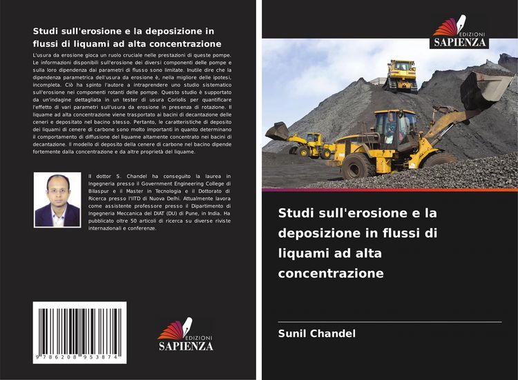 Produktbild: Studi sull'erosione e la deposizione in flussi di liquami ad alta concentrazione