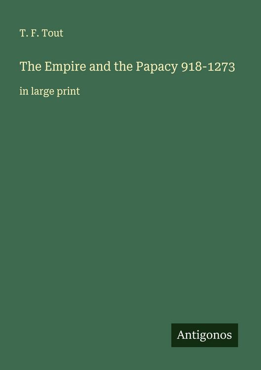 Produktbild: The Empire and the Papacy 918-1273